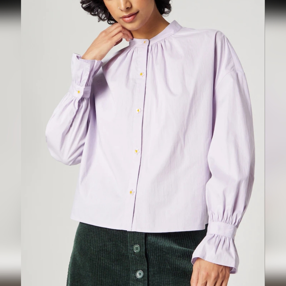Florence by Mills X ABOUT YOU Blouse‎ Camille in Purple